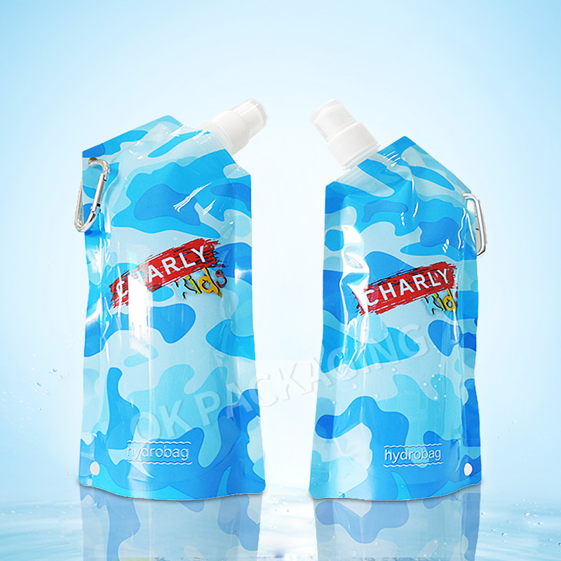 Foldable Water Bag with Spout