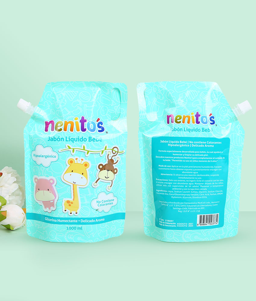 1kg Leak-Proof Shower Gel Spout Pouch  Corner Spout & Handle (3)