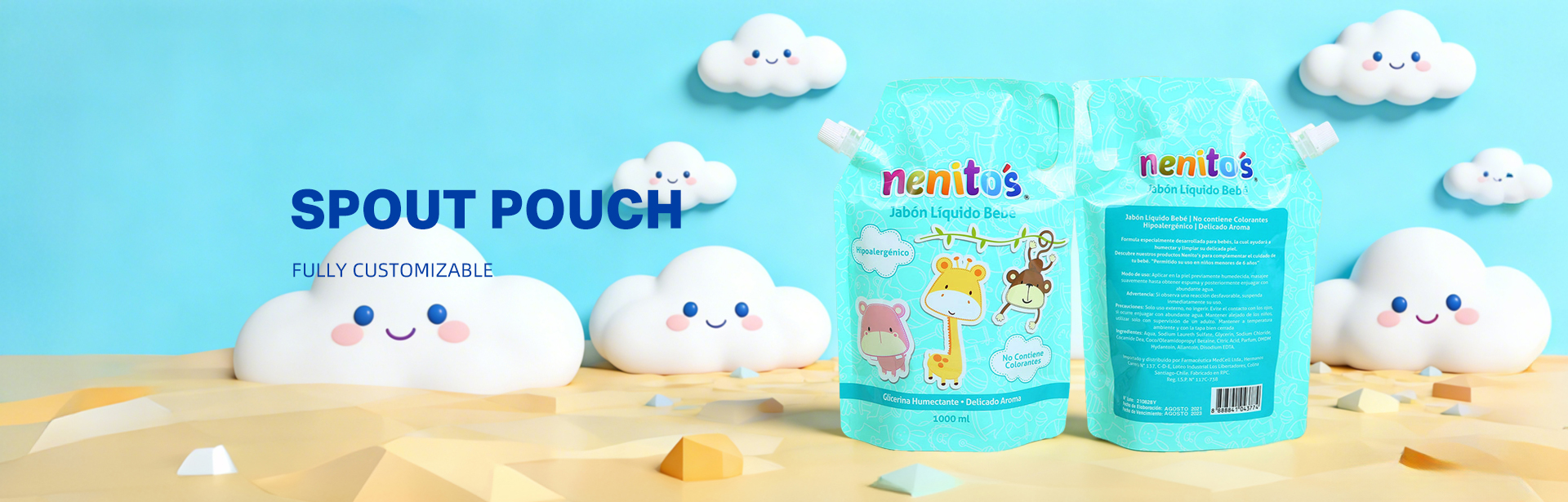 1kg Leak-Proof Shower Gel Spout Pouch  Corner Spout & Handle (6)