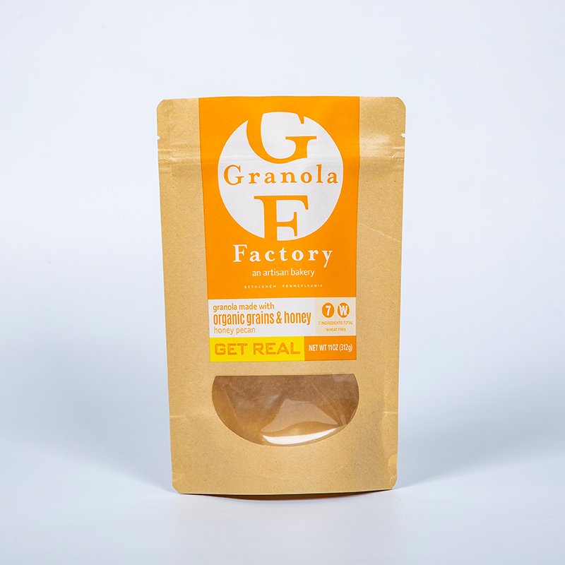 stand up pouch kraft paper bags