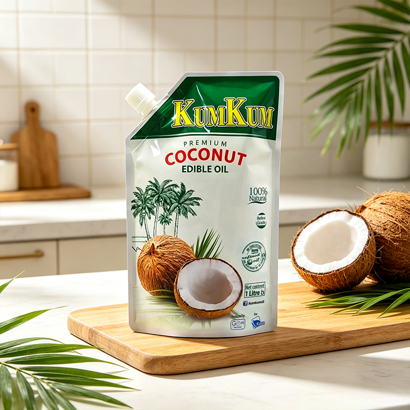 Coconut Oil Packaging Pouch