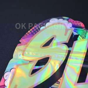 Custom Printed Special Shape Mylar Candy Bags Manufacturer6