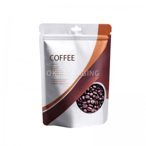 Custom Stand Up Pouch Coffee Bags  Manufacturer with Valve 、Zipper (7)