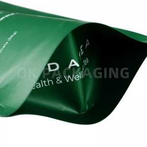 Factory Custom Printed Tea Packaging Stand Up Zipper Pouch (7)