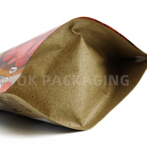 Food-Grade Flexible Packaging Stand Up Pouch With Zipper For Freeze-dried Strawberries (9)