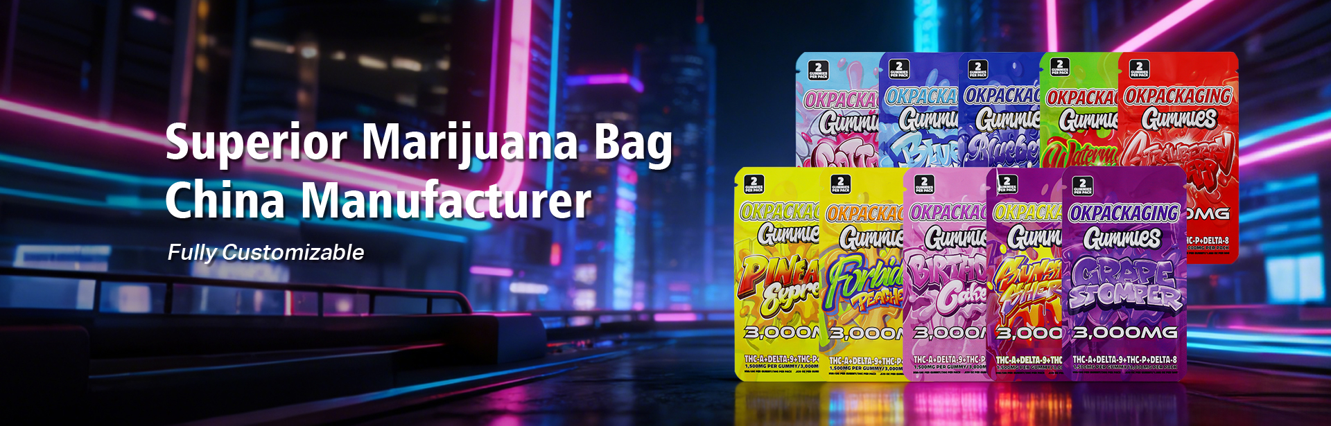 Marijuana Bags  Wholesale Child Resistant Cannabis Packaging (5)