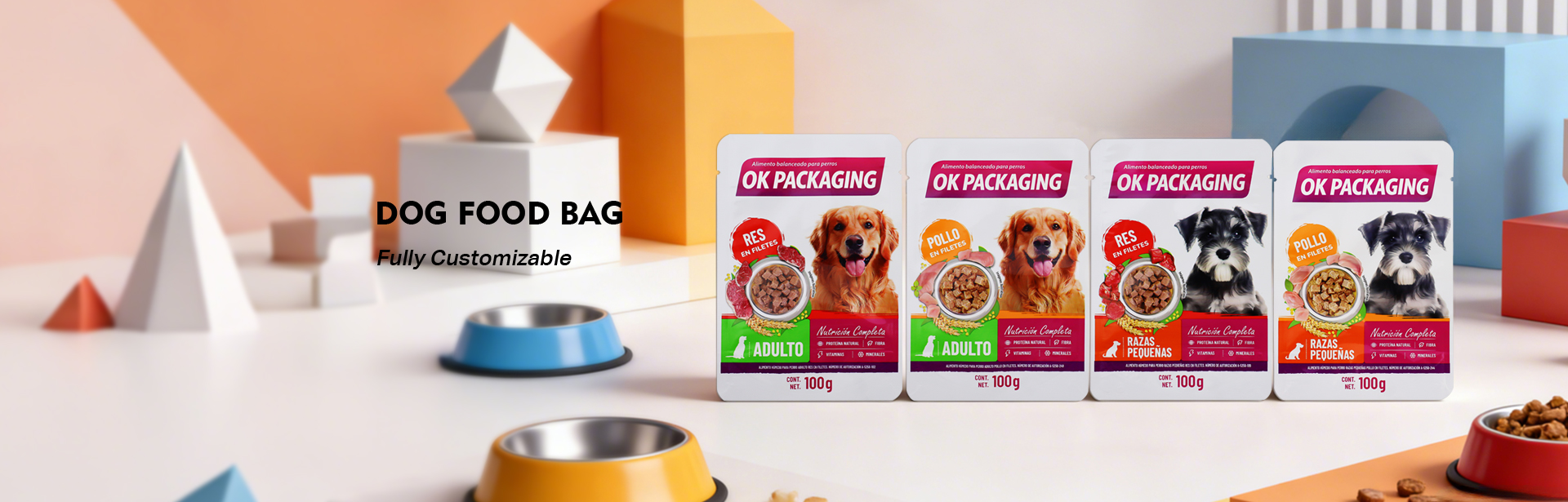 Retort Pouch - Three Side Seal Bag for Dog Food (6)