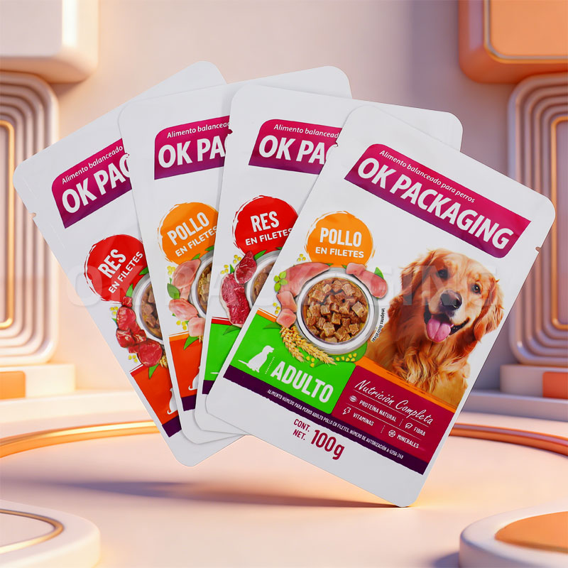 Retort Pouch - Three Side Seal Bag for Dog Food (7)