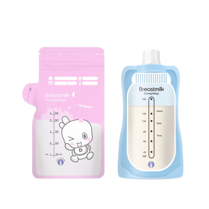 Temperature Sensing Breast Milk Bag Milk Storage Bag | OK