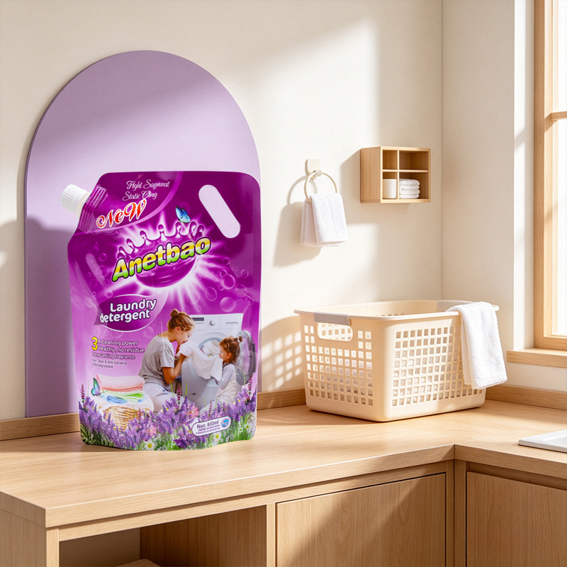 Top Laundry Detergent Spout Pouches 