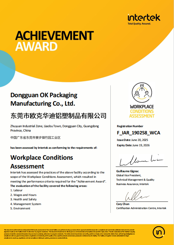 WVA from OK Packaging