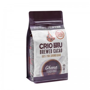 Wholesale 100g 250g 500g 1000g Coffee Packaging Bag Stand Up Flat Bottom Coffee Bag With Valve And Zipper. (1)