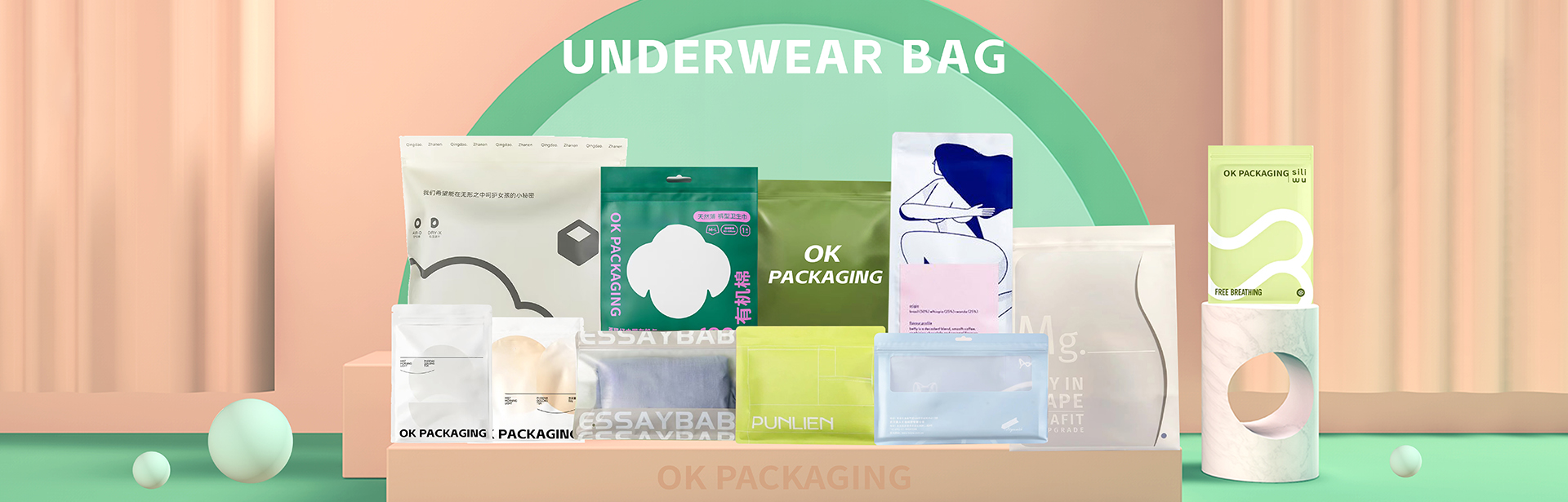 Wholesale Clothing Packaging Bags  Frosted Clothing Bags  OK Packaging