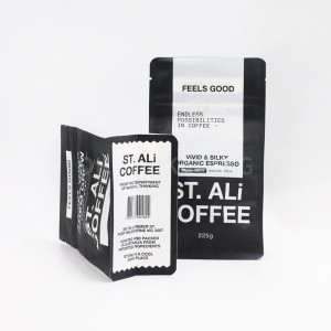 Wholesale Custom OEM Flat Bottom Recyclable Coffee Bag Supplier6