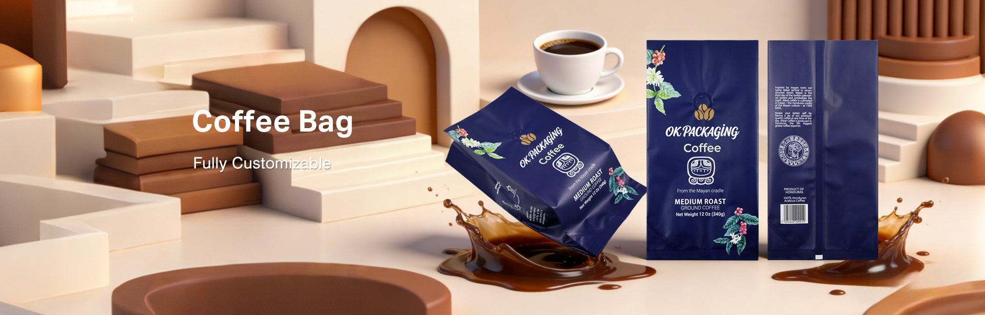 Wholesale Custom Side Gusset Coffee Bags with Valve (7)