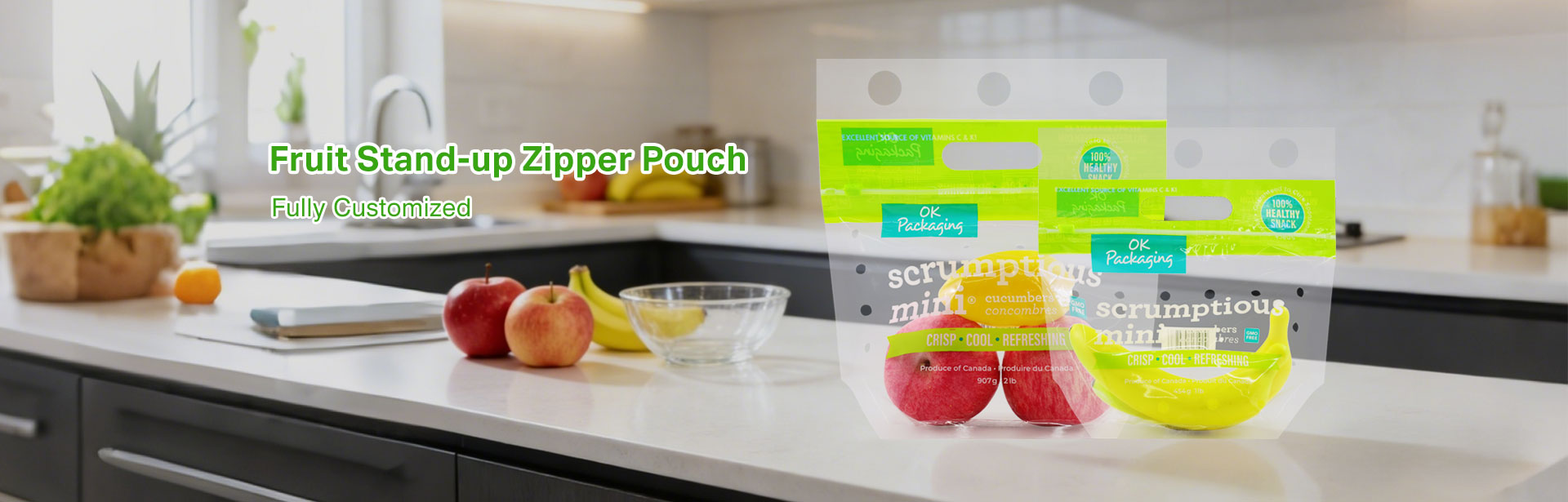 Wholesale Fruit Bags  Eco-Friendly High-Barrier 