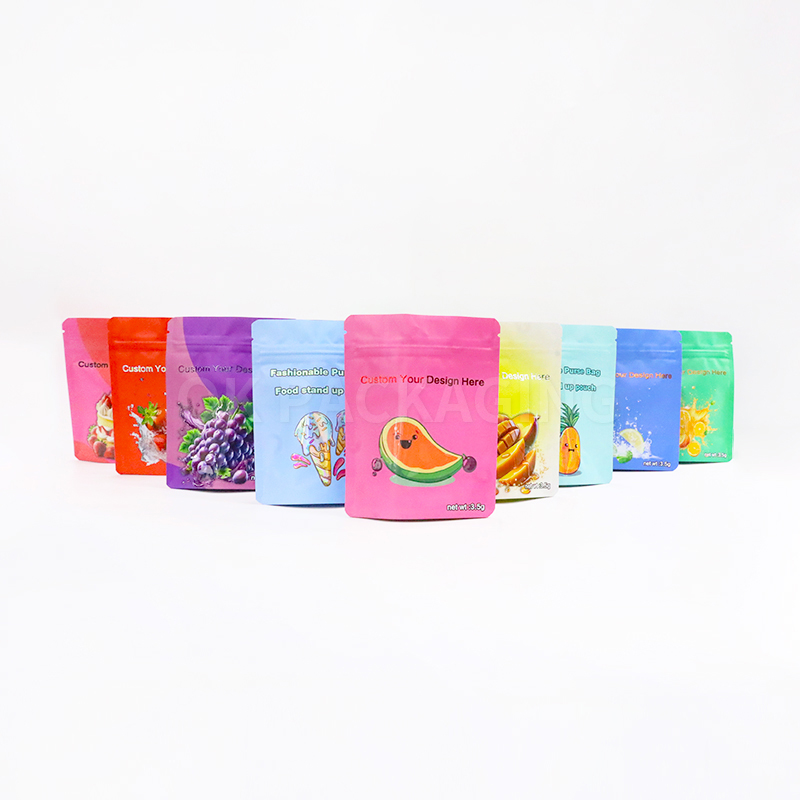 Wholesale Stand up Zipper Bags For CandyOK Packaging1