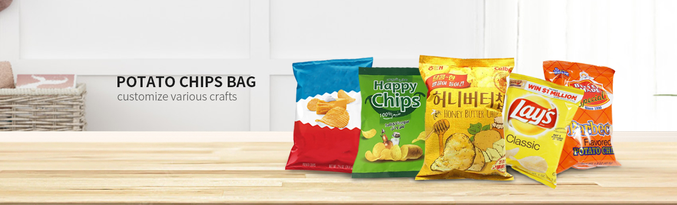 Personalized Designer Potato Chip Bags.