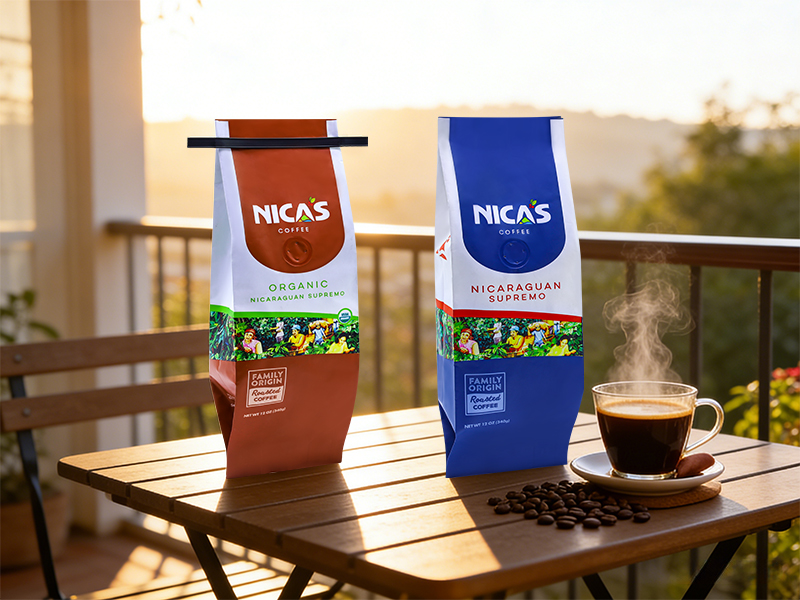 Coffee pouch -ok packaging