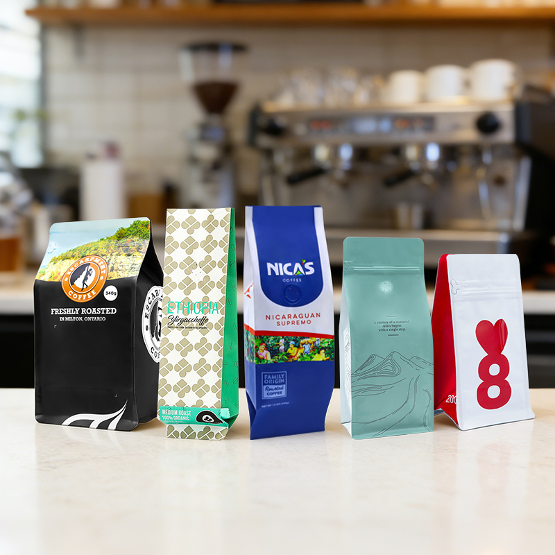 Custom Coffee pouch solution