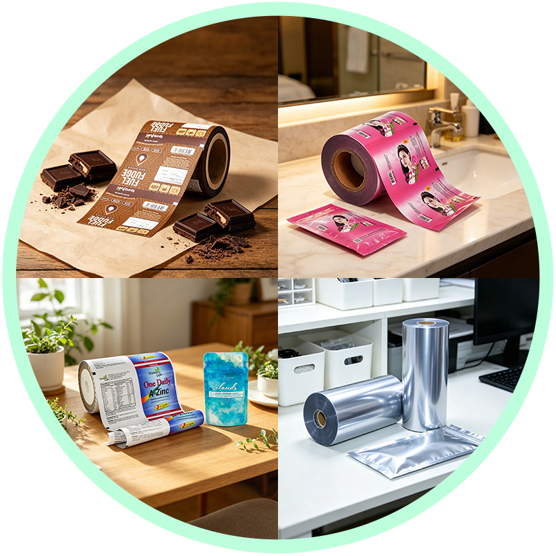 Printed Rolling film