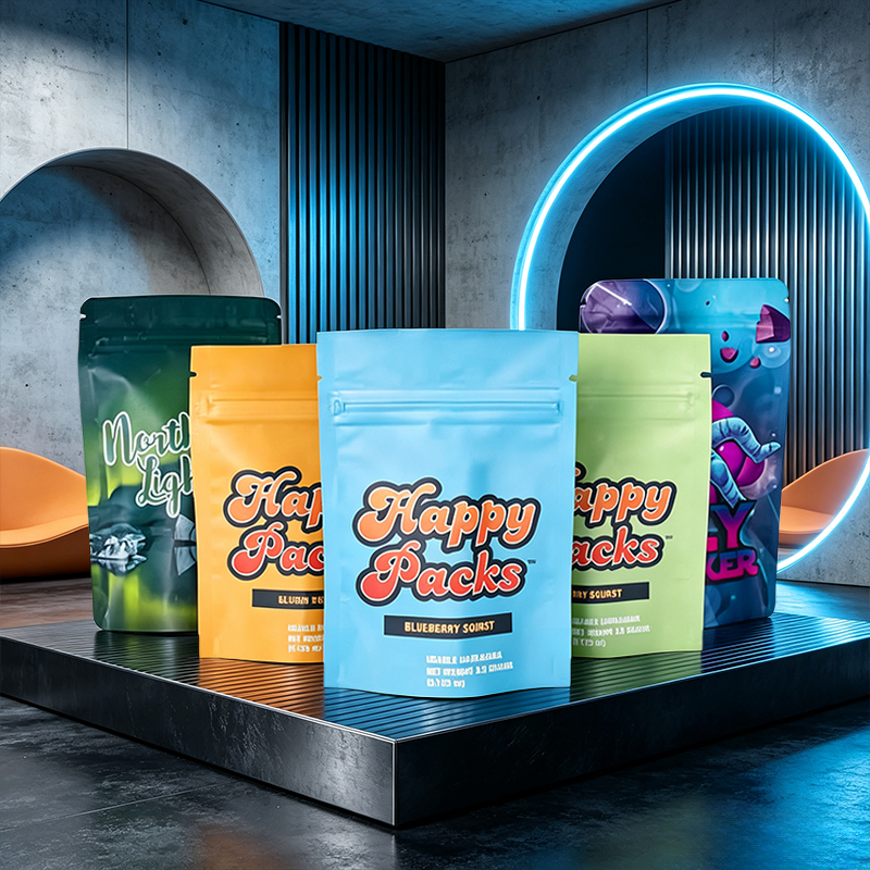 Stand Up Child Resistant Bags