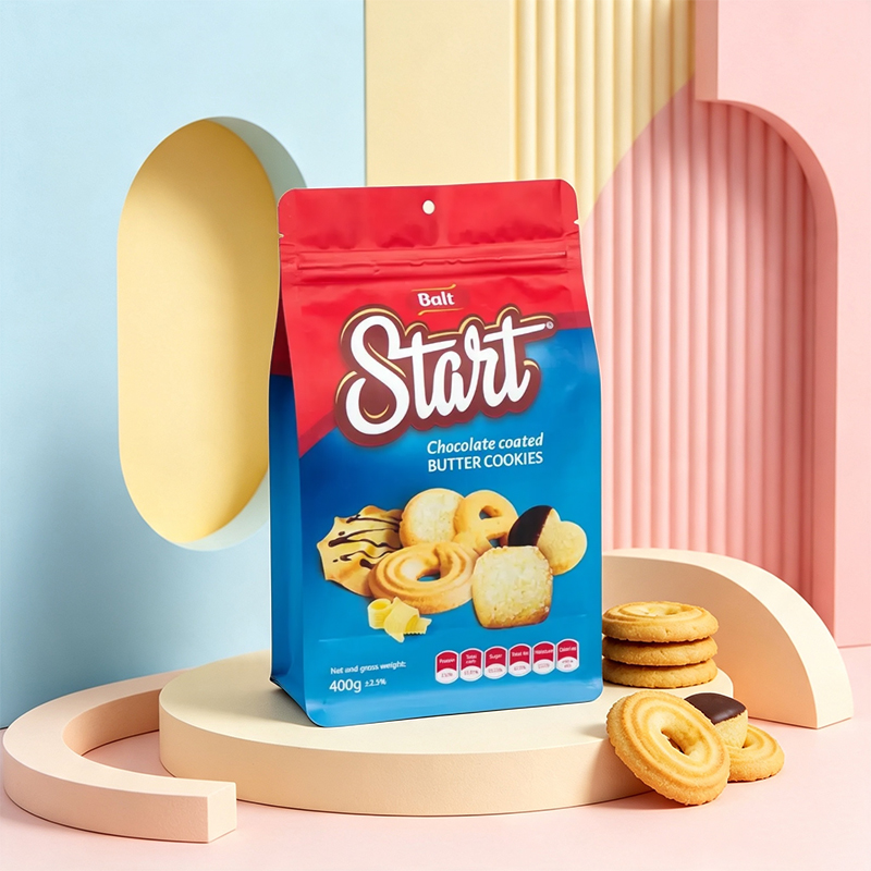 Flat Bottom Biscuit Bags